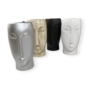 MHC World Vase AC 30x15x12cm Face Man (7452438528089)