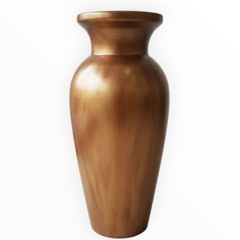 MHC World vases & ornaments Vase Orange Gold AC AD05324 64X22cm