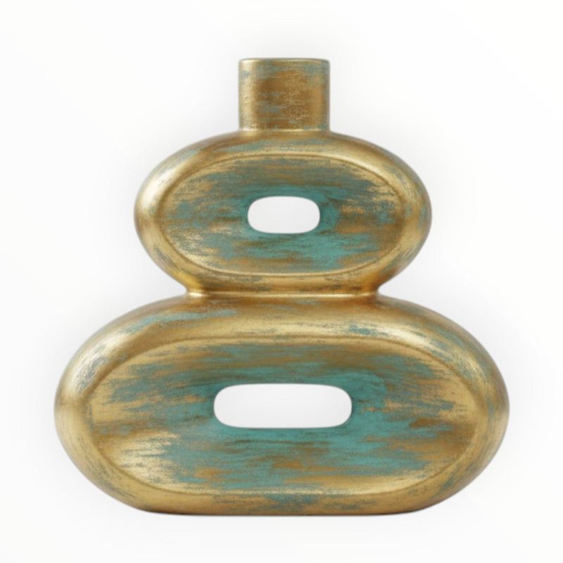 MHC World vases & ornaments Vase Turqrust AC HD2897 46X30cm