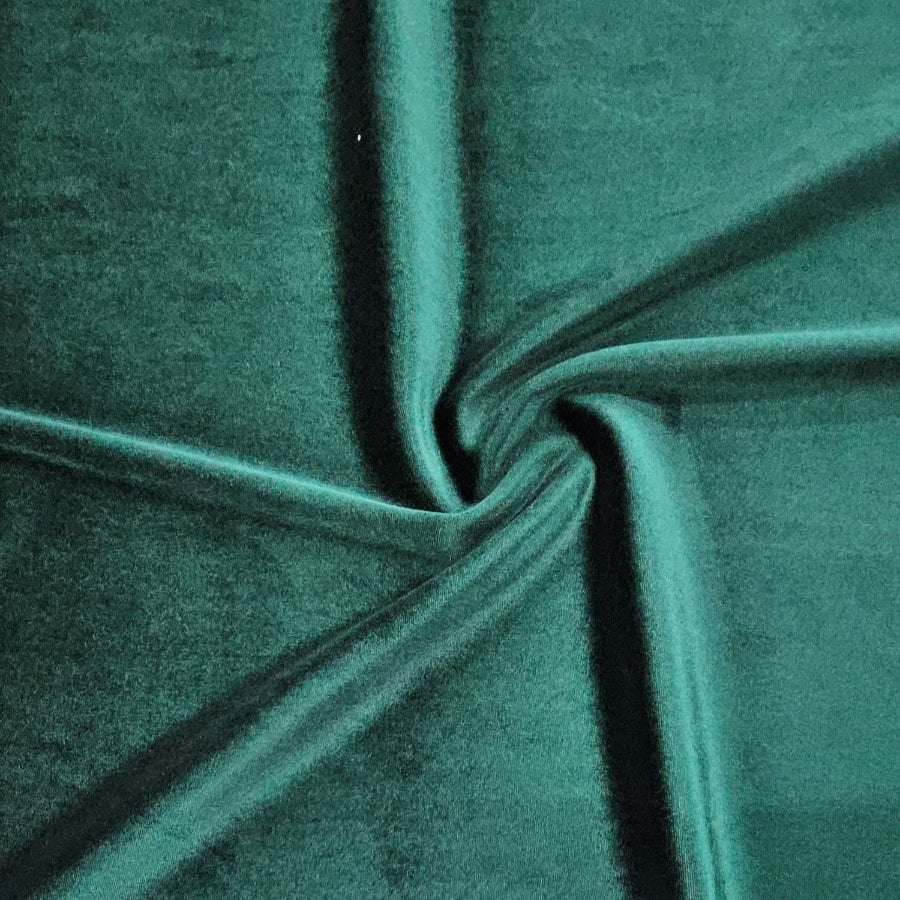 MHC WORLD VELVET BONDING Bottle Green Velvet Bonding 150CM