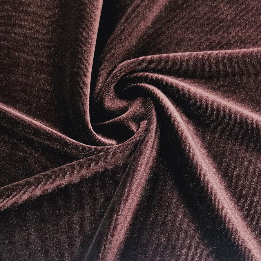 MHC World VELVET Fudge Stretch Velvet Fabric 150CM