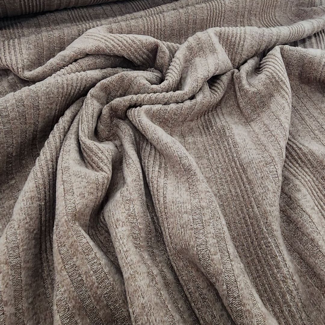 MHC World Verrigated Brushed Jersey Knit Fabric Nude 150cm (7508804632665)