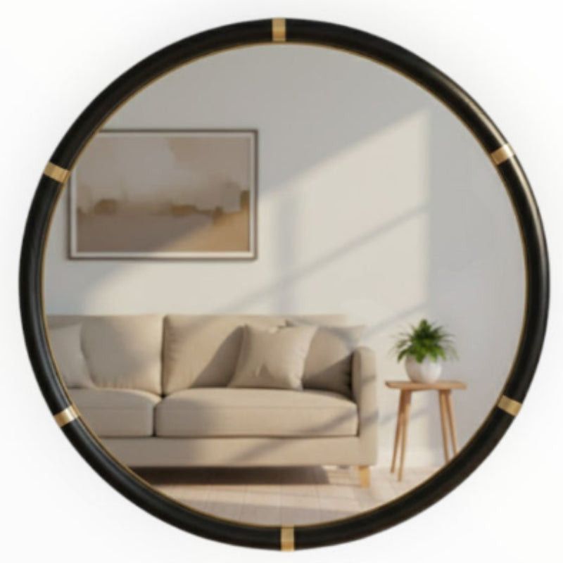 MHC World wall art & mirrors Round Mirror MIR326 1000x1000x50mm
