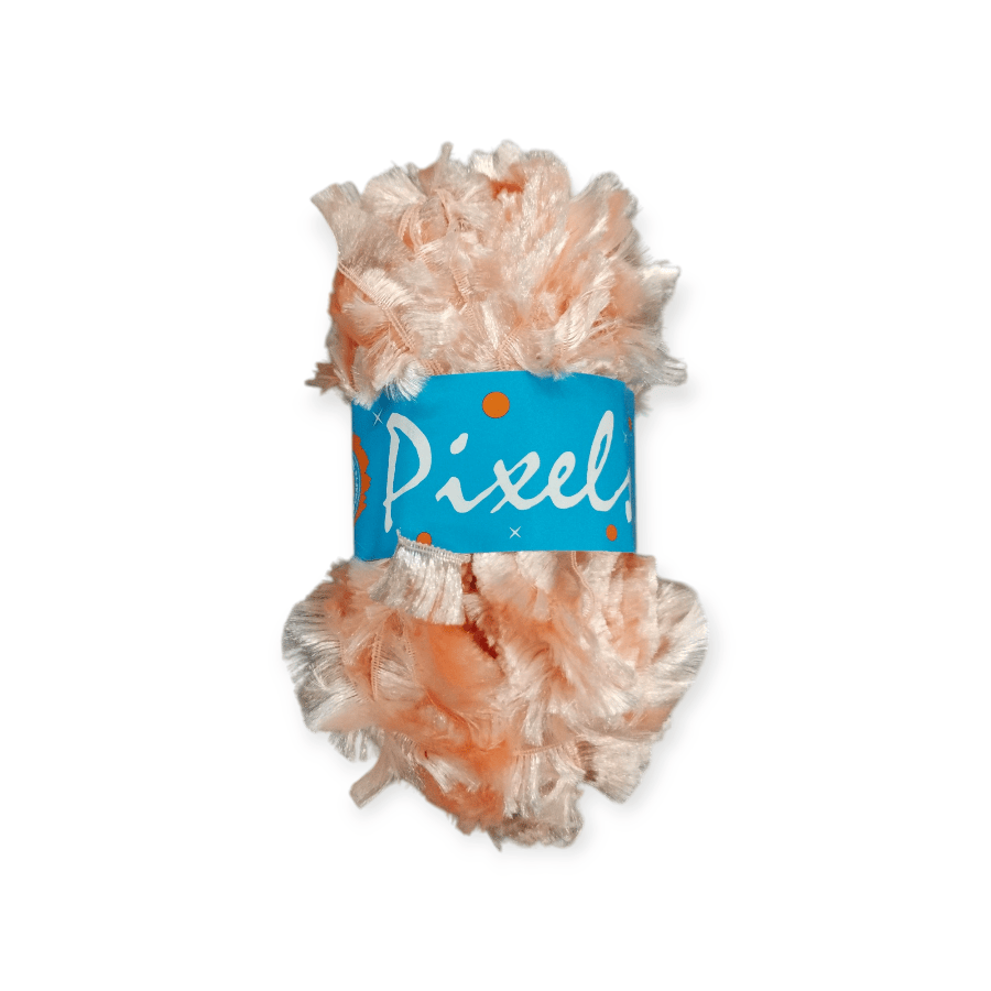 MHC WORLD wood Peach Pixels Wool 50g