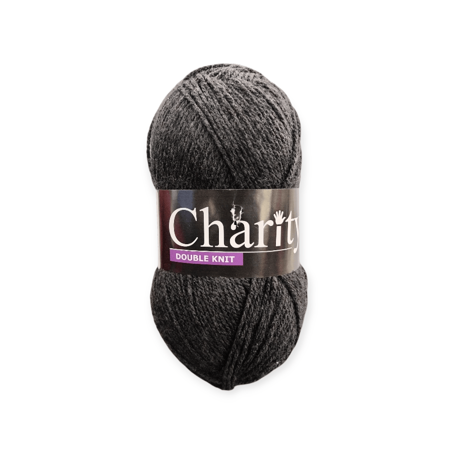 MHC WORLD Wool Charcoal Charity DK Pullskein Wool 100g