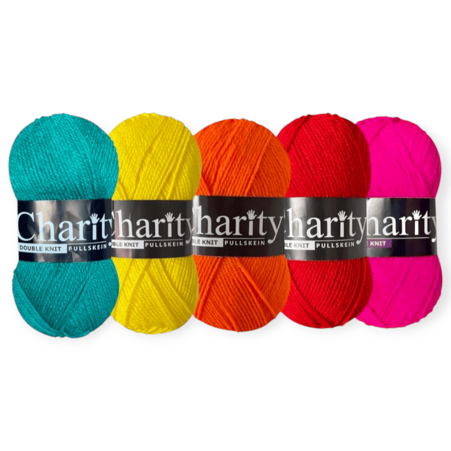 MHC WORLD Wool Charity DK Pullskein Wool 100g