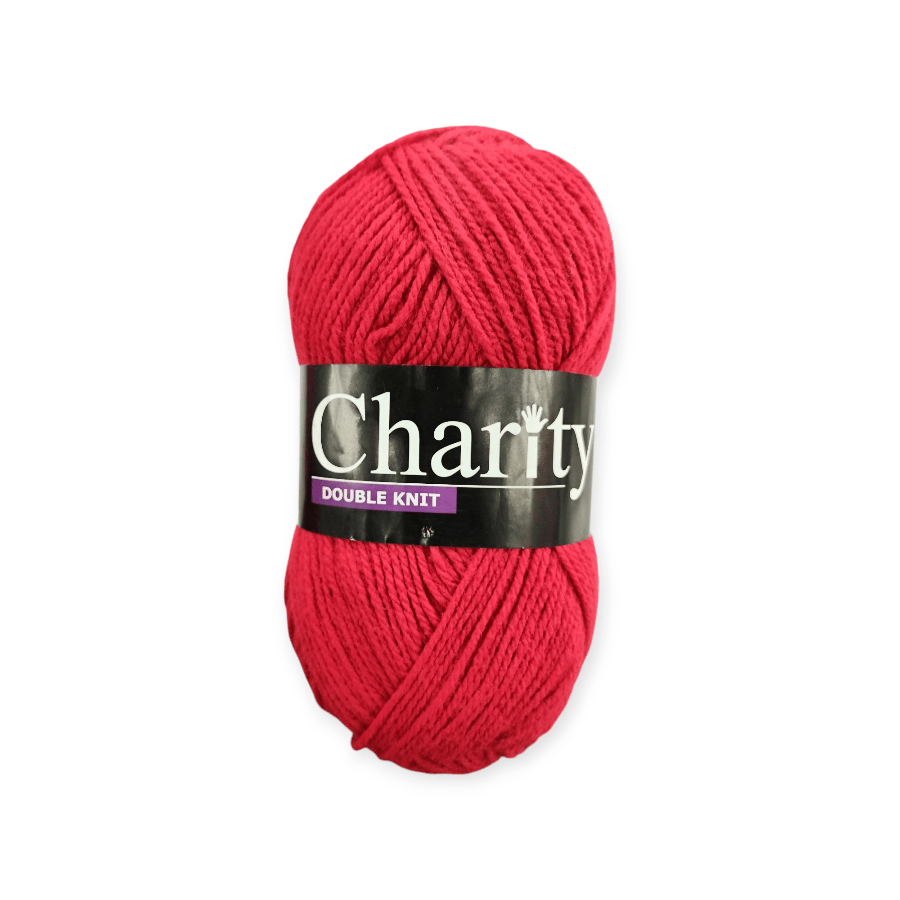 MHC WORLD Wool Cherry Charity DK Pullskein Wool 100g