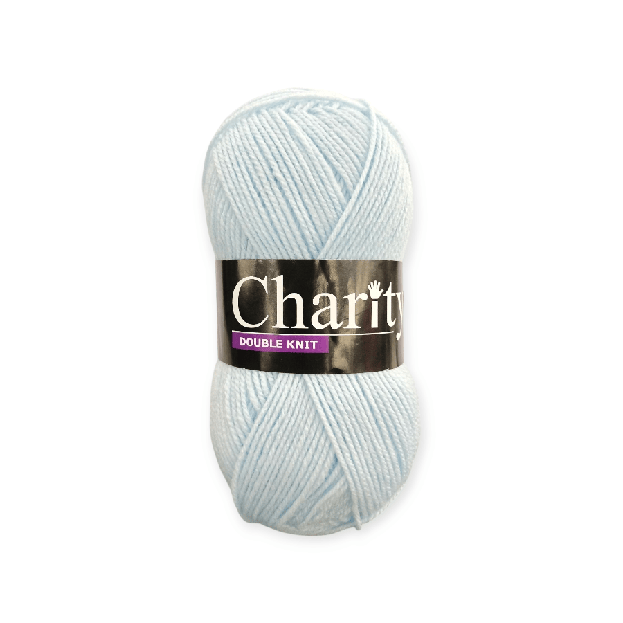 MHC WORLD Wool Cloud Blue Charity DK Pullskein Wool 100g