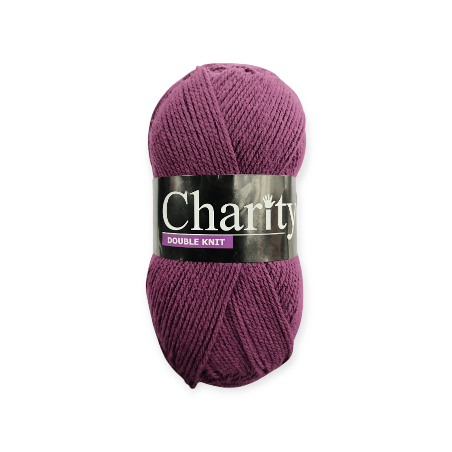 MHC WORLD Wool Grape Charity DK Pullskein Wool 100g