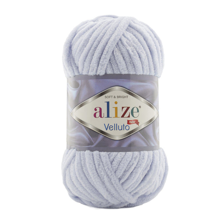 MHC WORLD Wool Grey Velluto Wool 100g