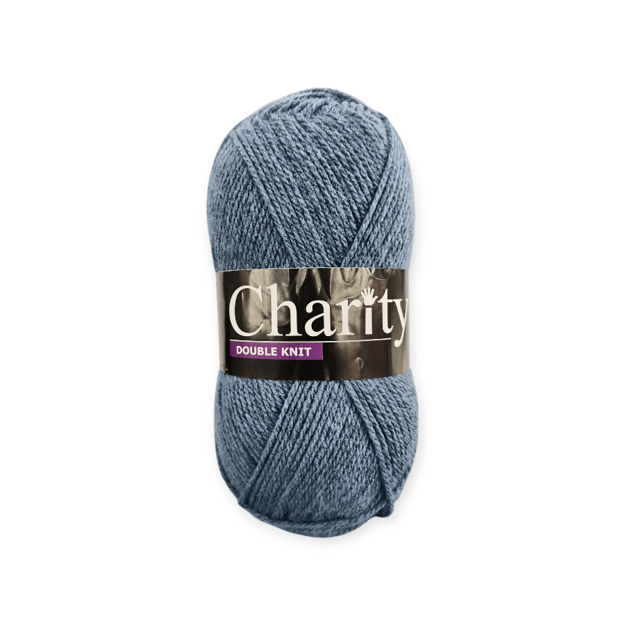 MHC WORLD Wool Jean Blue Charity DK Pullskein Wool 100g