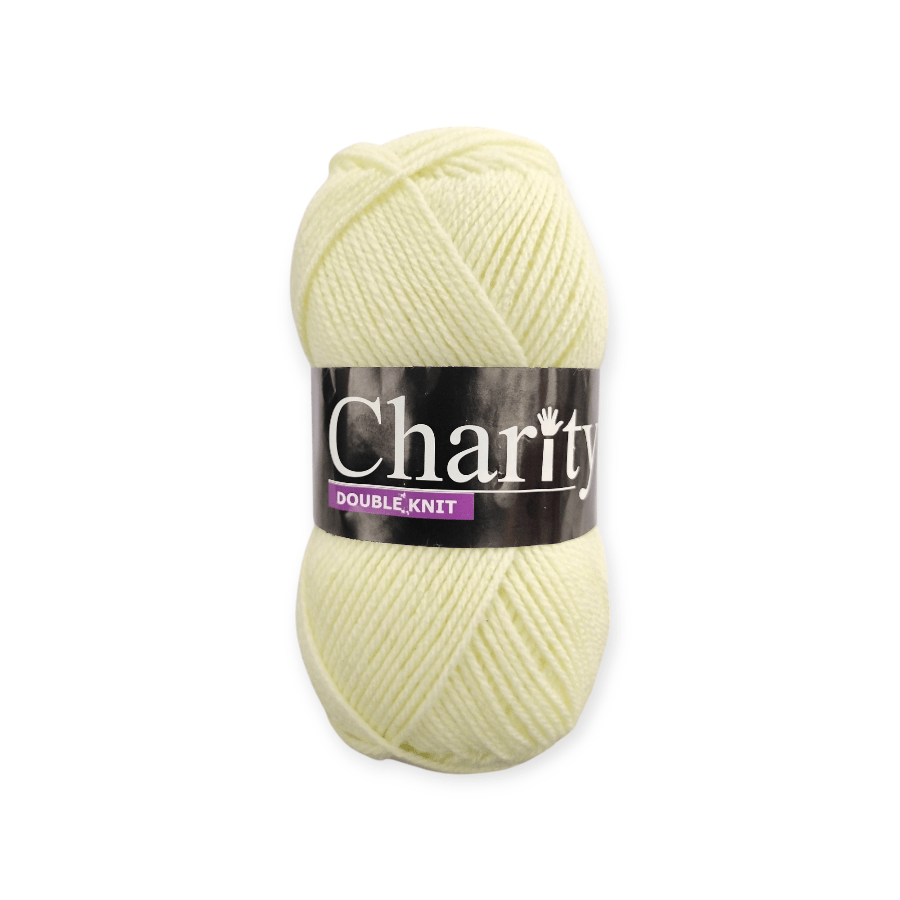 MHC WORLD Wool Lemon Charity DK Pullskein Wool 100g