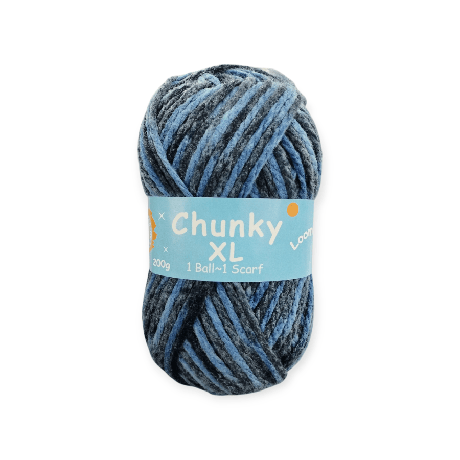MHC WORLD Wool Multi Demin Chunky XL Multi Wool 200g
