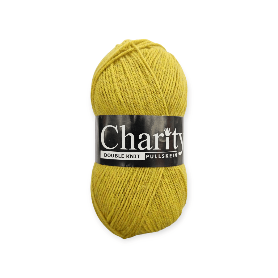 MHC WORLD Wool Mustard Charity DK Pullskein Wool 100g