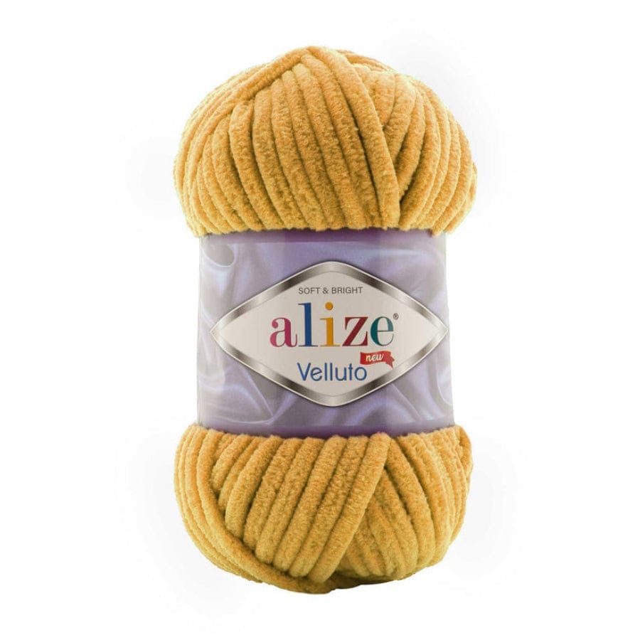 MHC WORLD Wool Mustard Velluto Wool 100g