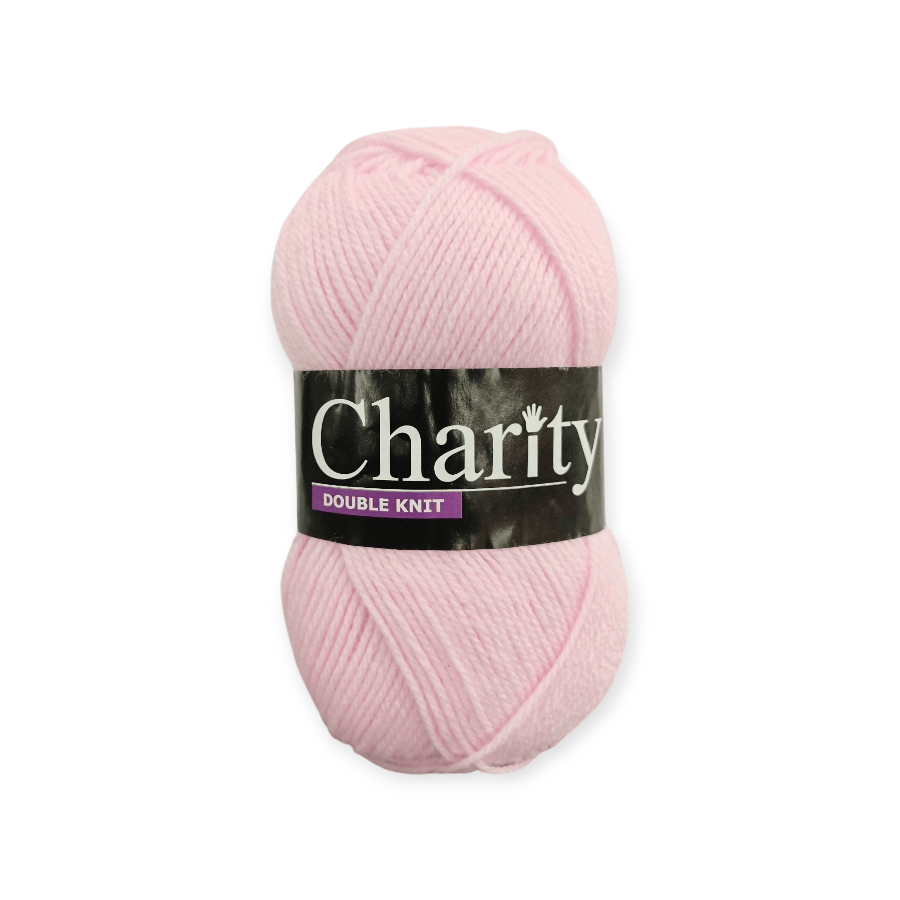 MHC WORLD Wool Pink Charity DK Pullskein Wool 100g