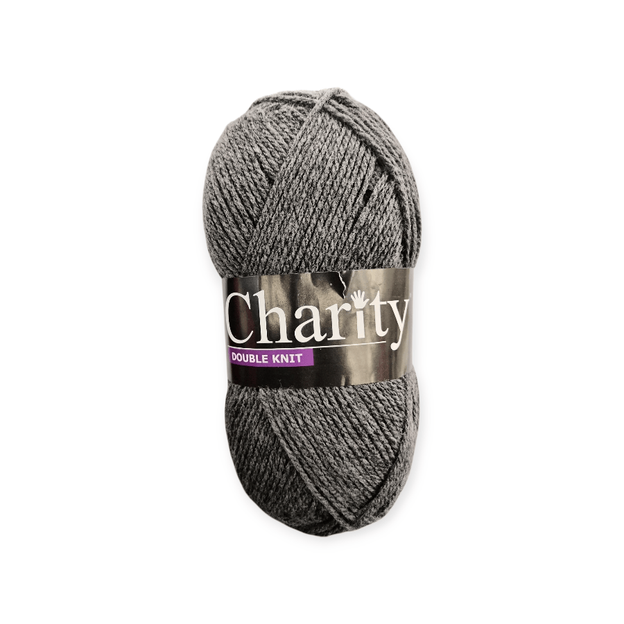 MHC WORLD Wool School Grey Charity DK Pullskein Wool 100g