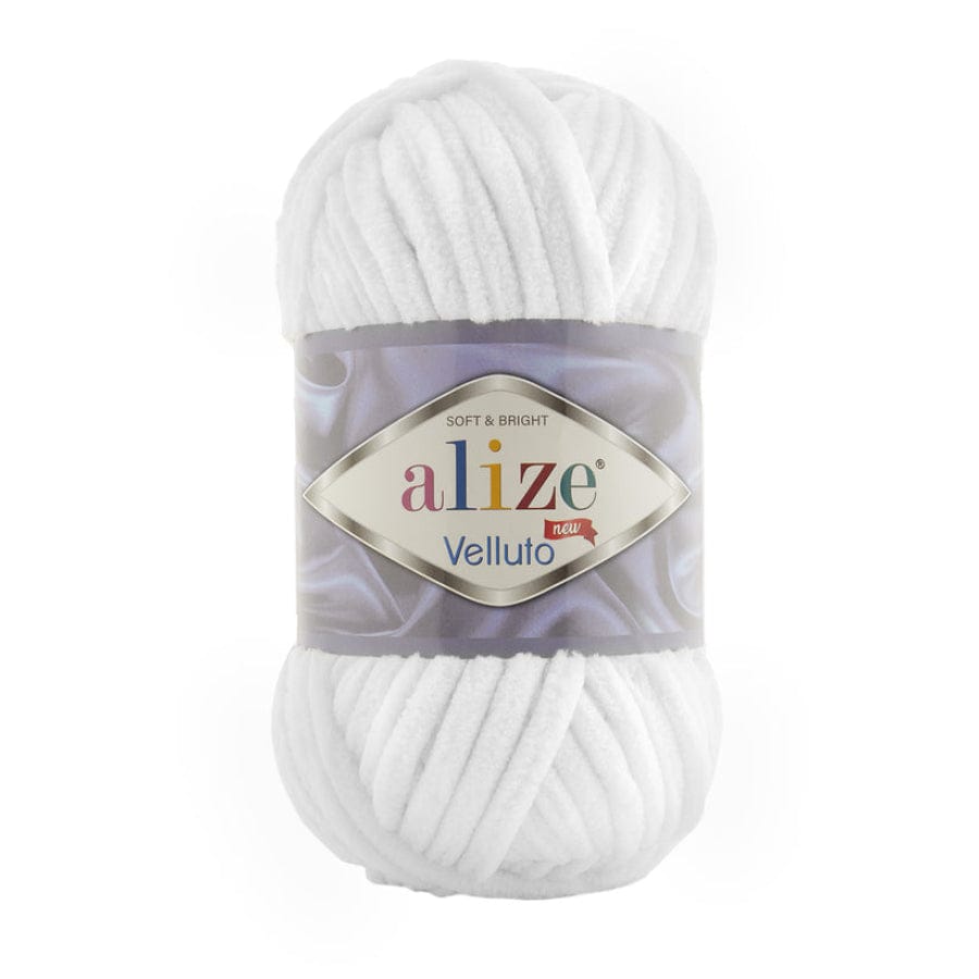 MHC WORLD Wool White Velluto Wool 100g