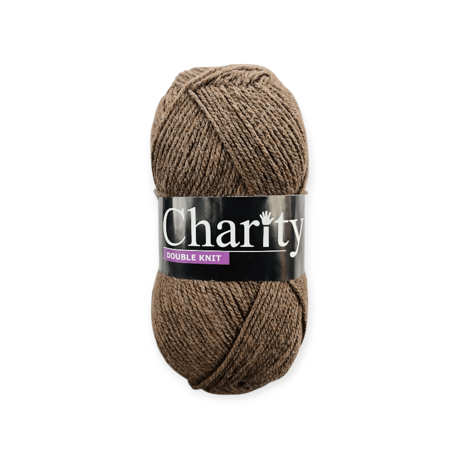 MHC WORLD Wool Wood/Cocoa Charity DK Pullskein Wool 100g