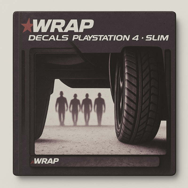 MHC World WrapStars Decal Skin for PlayStation 4 Slim – Grit &amp; Drive Edition WrapStars Decal Skin for PlayStation 4 Slim – Grit &amp; Drive Edition