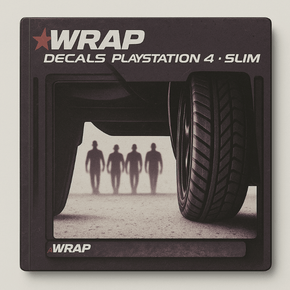 MHC World WrapStars Decal Skin for PlayStation 4 Slim – Grit &amp; Drive Edition WrapStars Decal Skin for PlayStation 4 Slim – Grit &amp; Drive Edition
