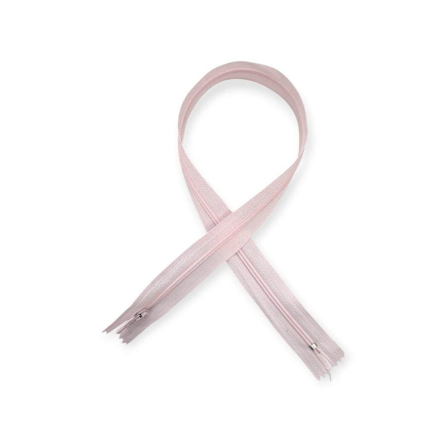 MHC WORLD YKK Nylon Zip Baby Pink / 15cm Nylon Zip