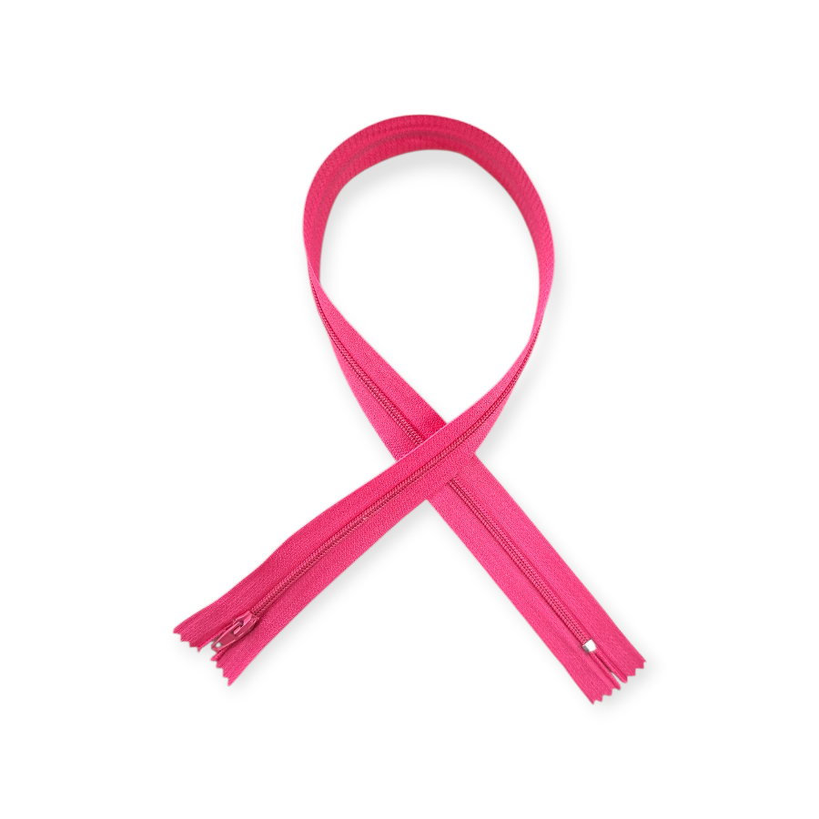 MHC WORLD YKK Nylon Zip Cerise / 15cm Nylon Zip