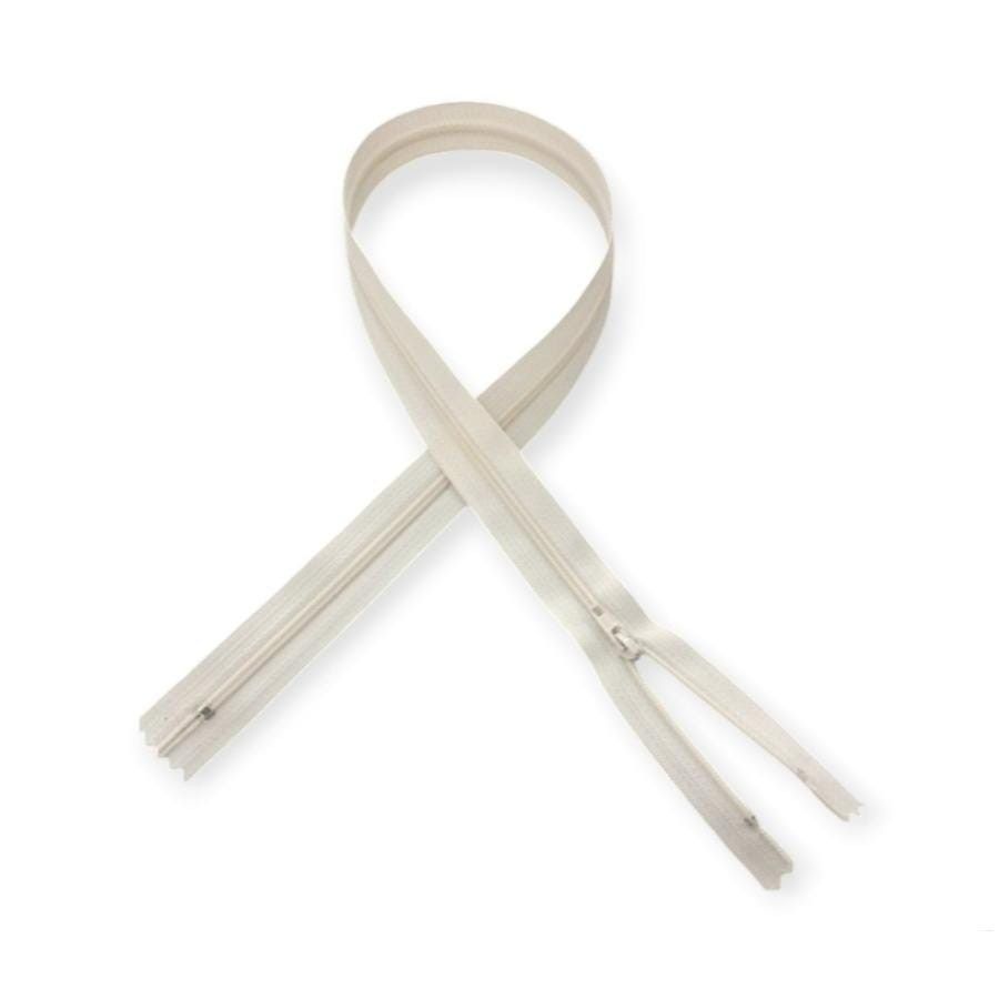 MHC WORLD YKK Nylon Zip Champagne/White / 60cm YKK Nylon Zip
