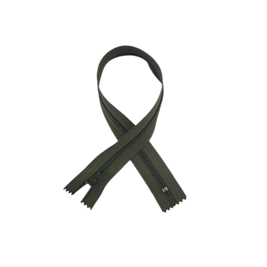 MHC WORLD YKK Nylon Zip Olive / 15cm Nylon Zip