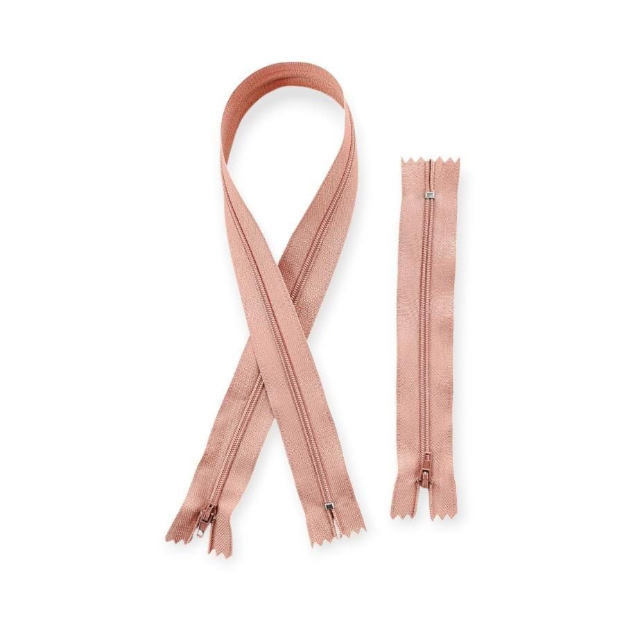 MHC WORLD YKK Nylon Zip Peach / 15cm Nylon Zip
