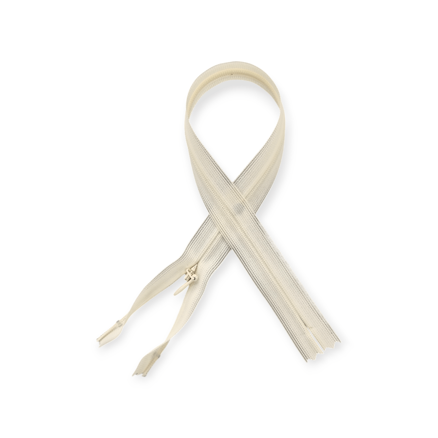 MHC WORLD Ykk Zips Cream / 20cm YKK Invisible Zip