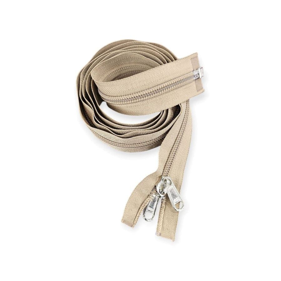 MHC WORLD Zips Open End #10 2m Beige Zip