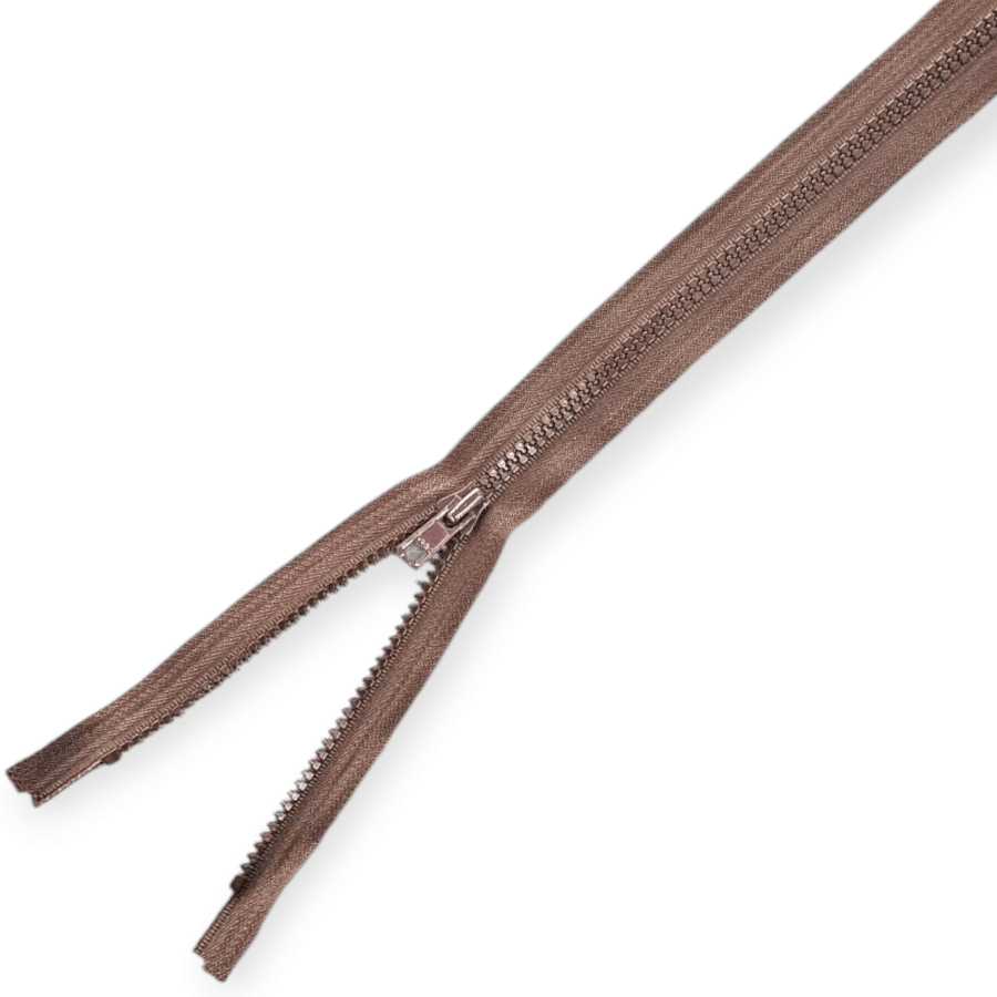 MHC Zips Chocolate YKK Chunky Zip 35cm