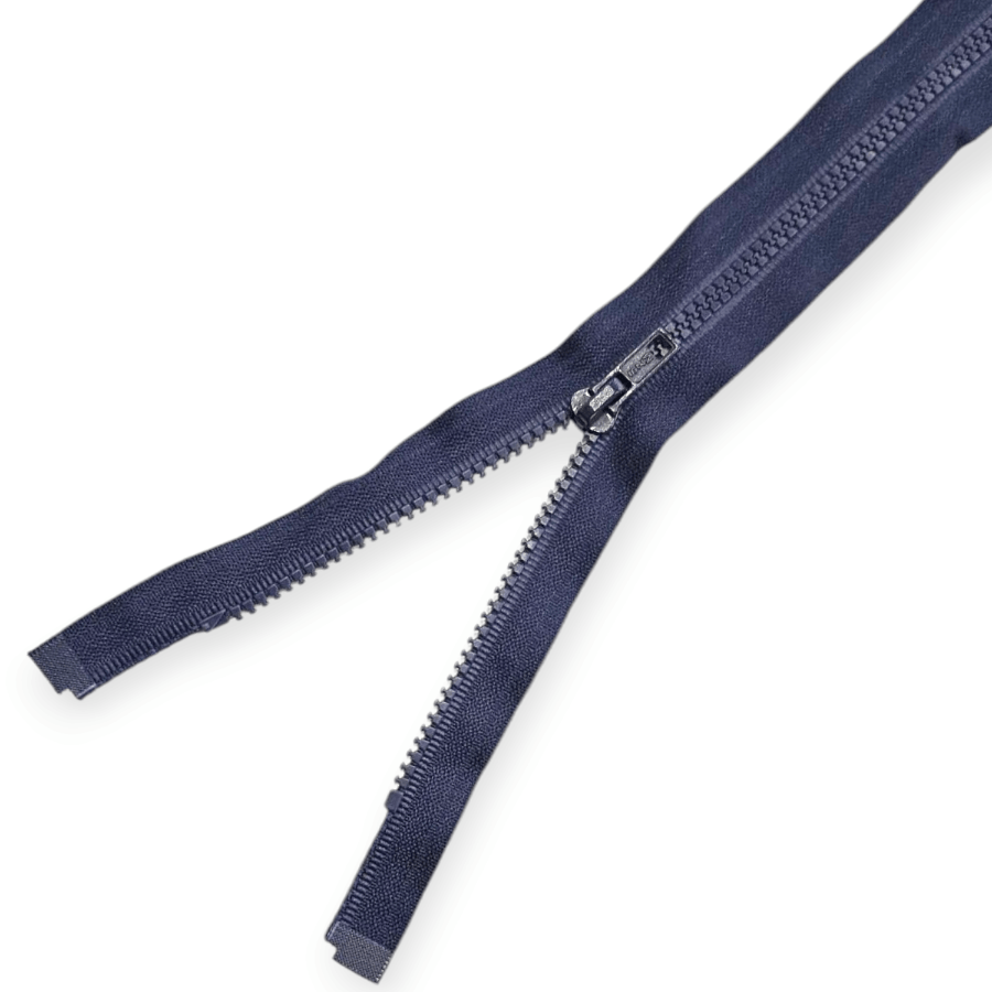 MHC Zips Navy Chunky Open End Zip 25cm