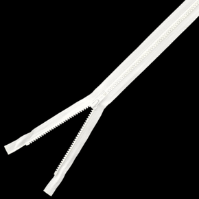 MHC Zips White YKK Chunky Zip 35cm