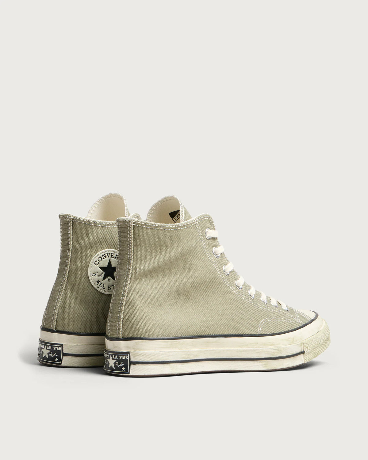 Converse Chuck Taylor 70 Hi Faded Canvas Sneaker-Olive Android/Egret A20089C.
