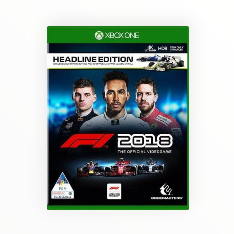 Microsoft XBOX Game F1 2018 (Xbox One)