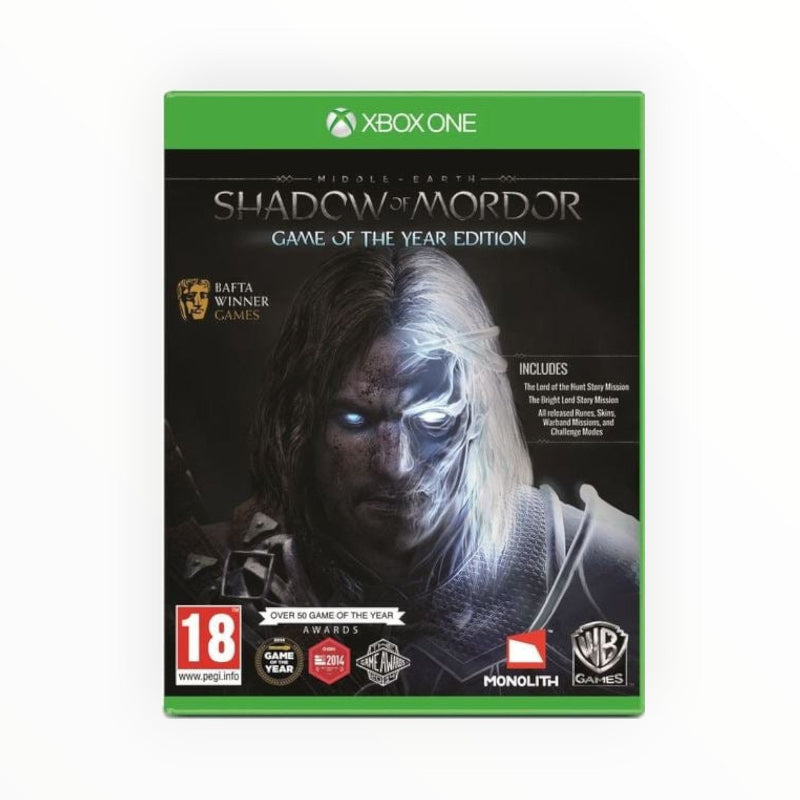 Microsoft XBOX Game Middle-Earth: Shadow of Mordor (XBOX ONE) Game of the Year Edition