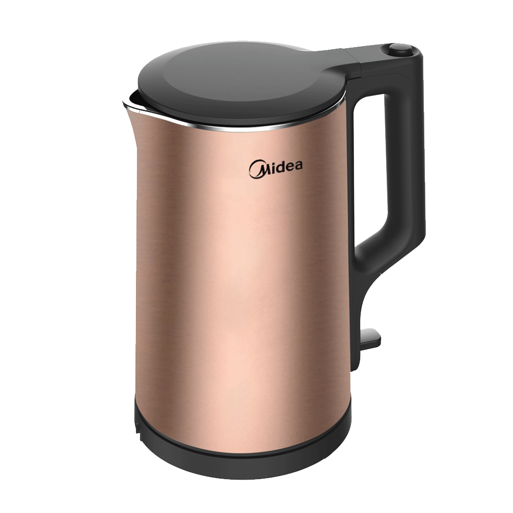 Midea 1.7L Cool Touch Kettle Rose Gold