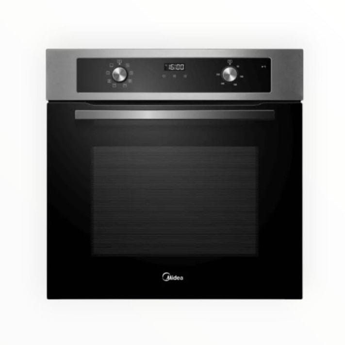 Midea Oven Midea MBO65M90D2-X Built in Oven 70L Rotary Dials with digital timer A Rated in Stainless Steel