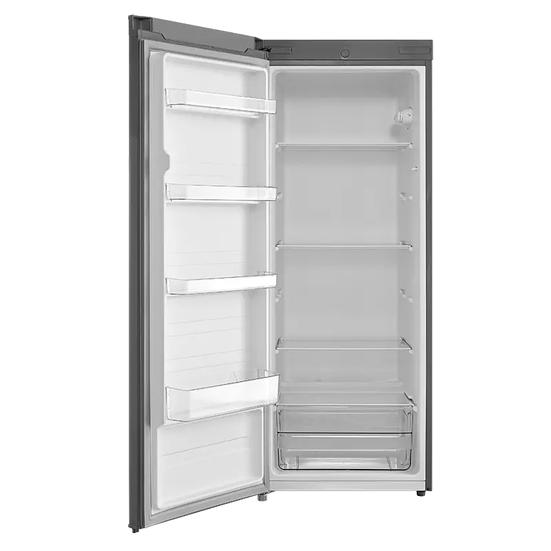 MIDEA Refrigerators Midea 231L Silver Upright Fridge HS-306LN