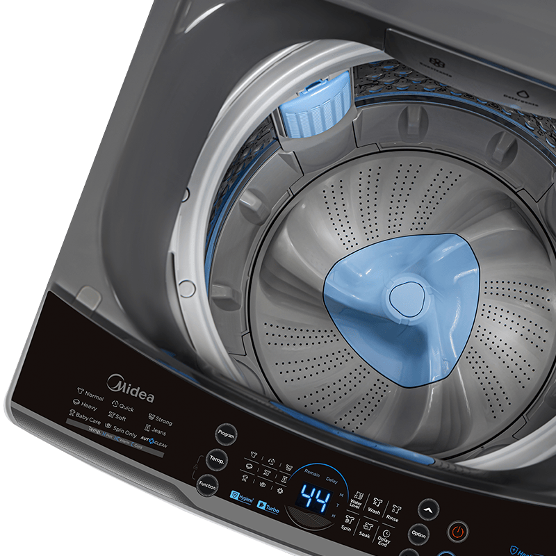MIDEA WASHING MACHINE Midea  14kg Top Load Washing Machine MA200W140-T - Grey