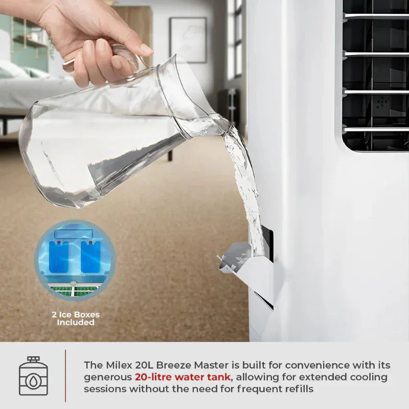 MILEX AIR COOLER Milex 20L Breeze Master MAC010