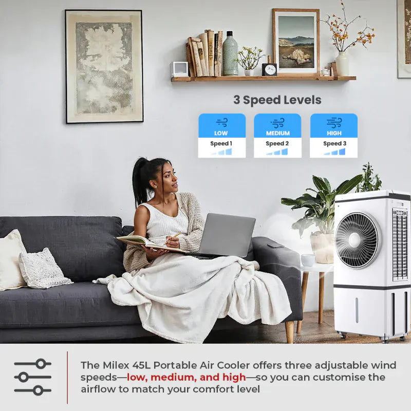 MILEX AIR COOLER Milex 45L Portable Air Cooler MAC009