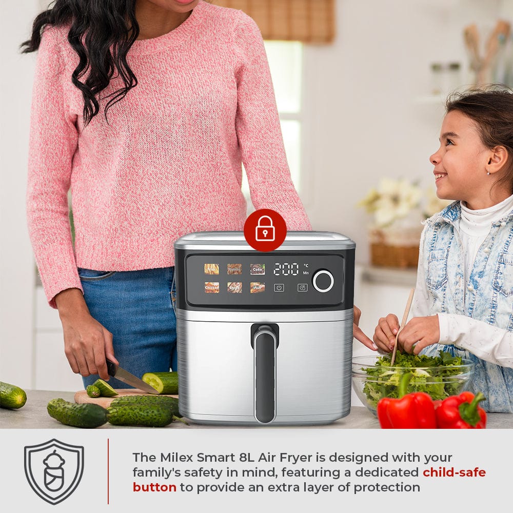 MILEX AIR FRYER Milex Smart Air Fryer 8L MAF100