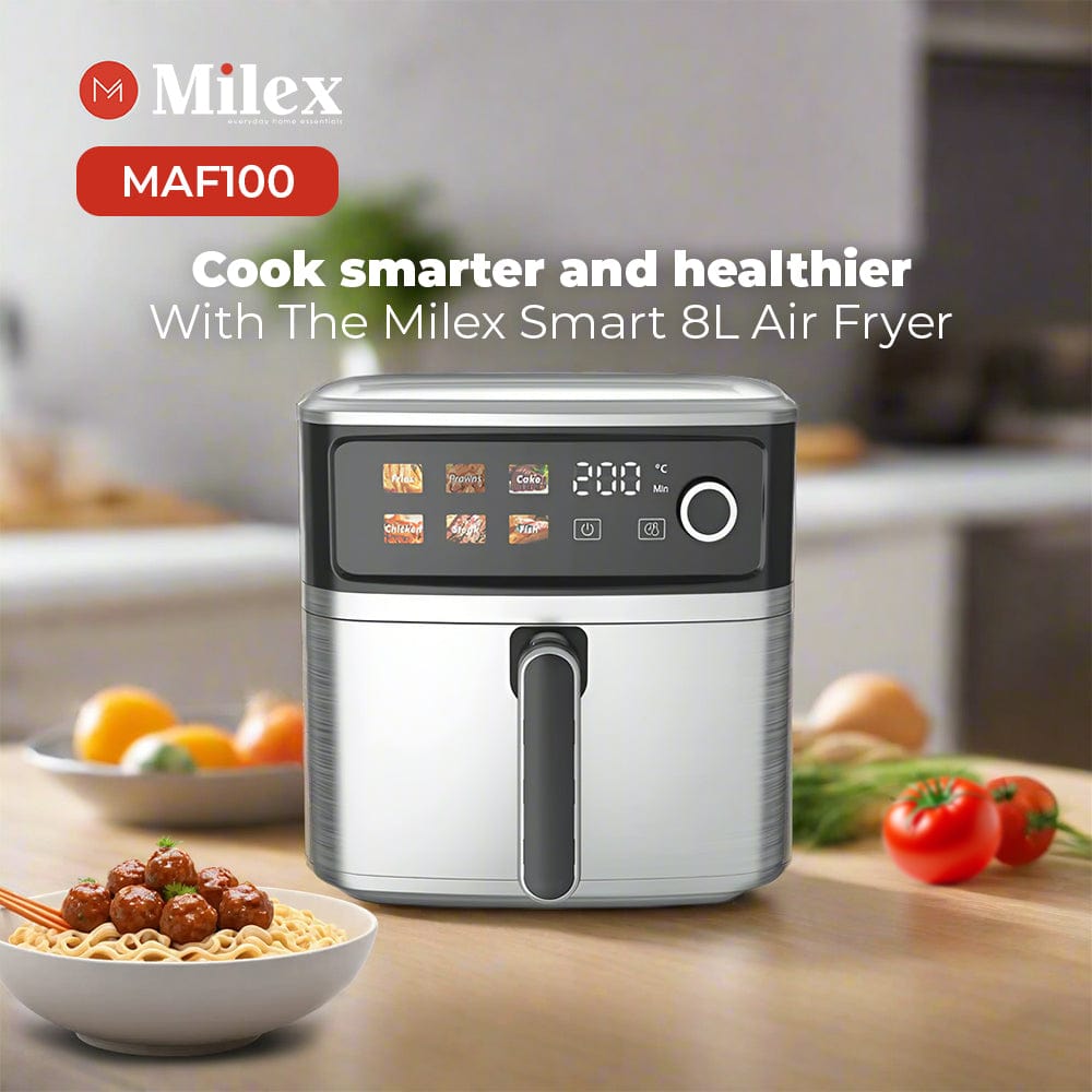 MILEX AIR FRYER Milex Smart Air Fryer 8L MAF100