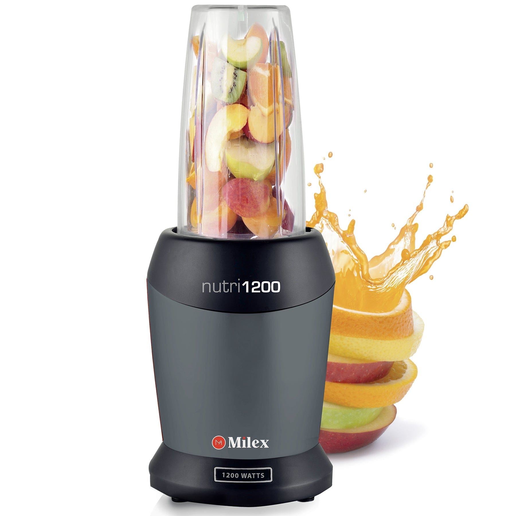 MILEX blender Milex Nutri1200 8-in-1 Nutritional Blender Grey MNM003GR (7664351477849)