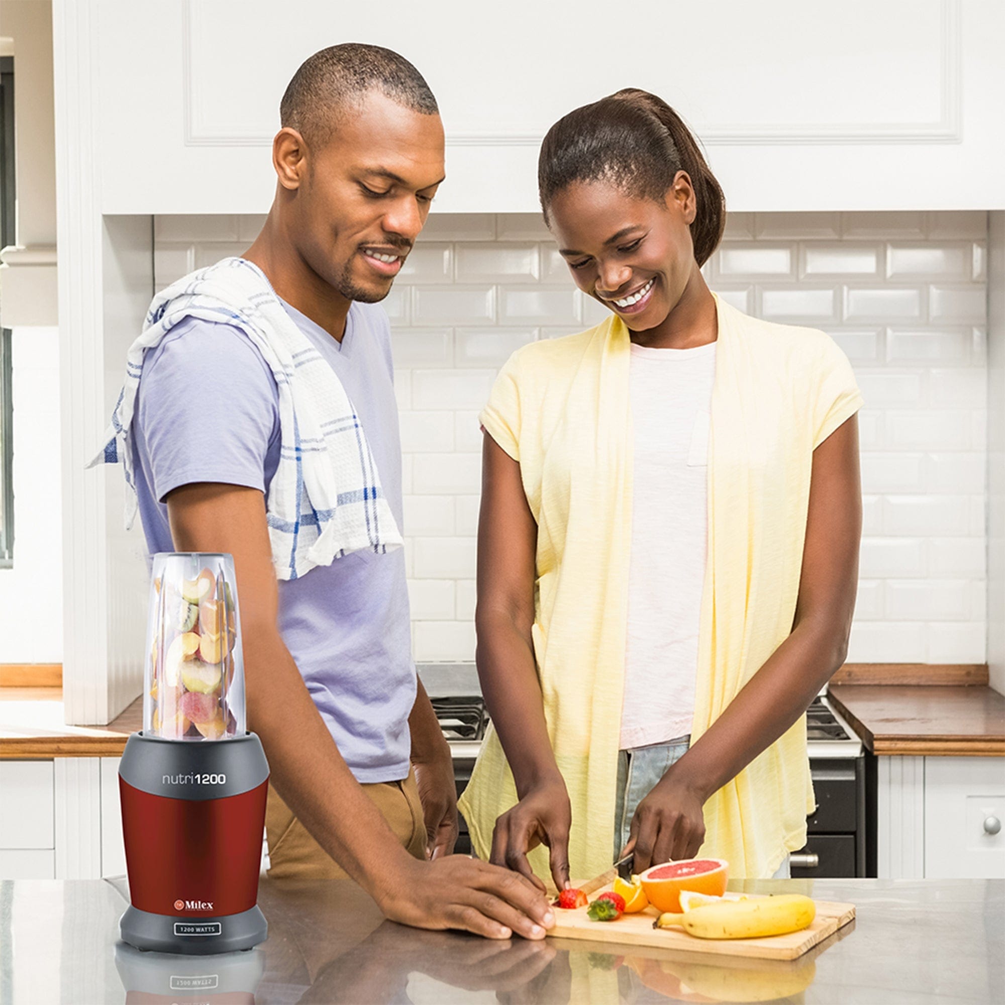 MILEX blender Milex Nutri1200 8-in-1 Nutritional Blender Grey MNM003GR (7664351477849)