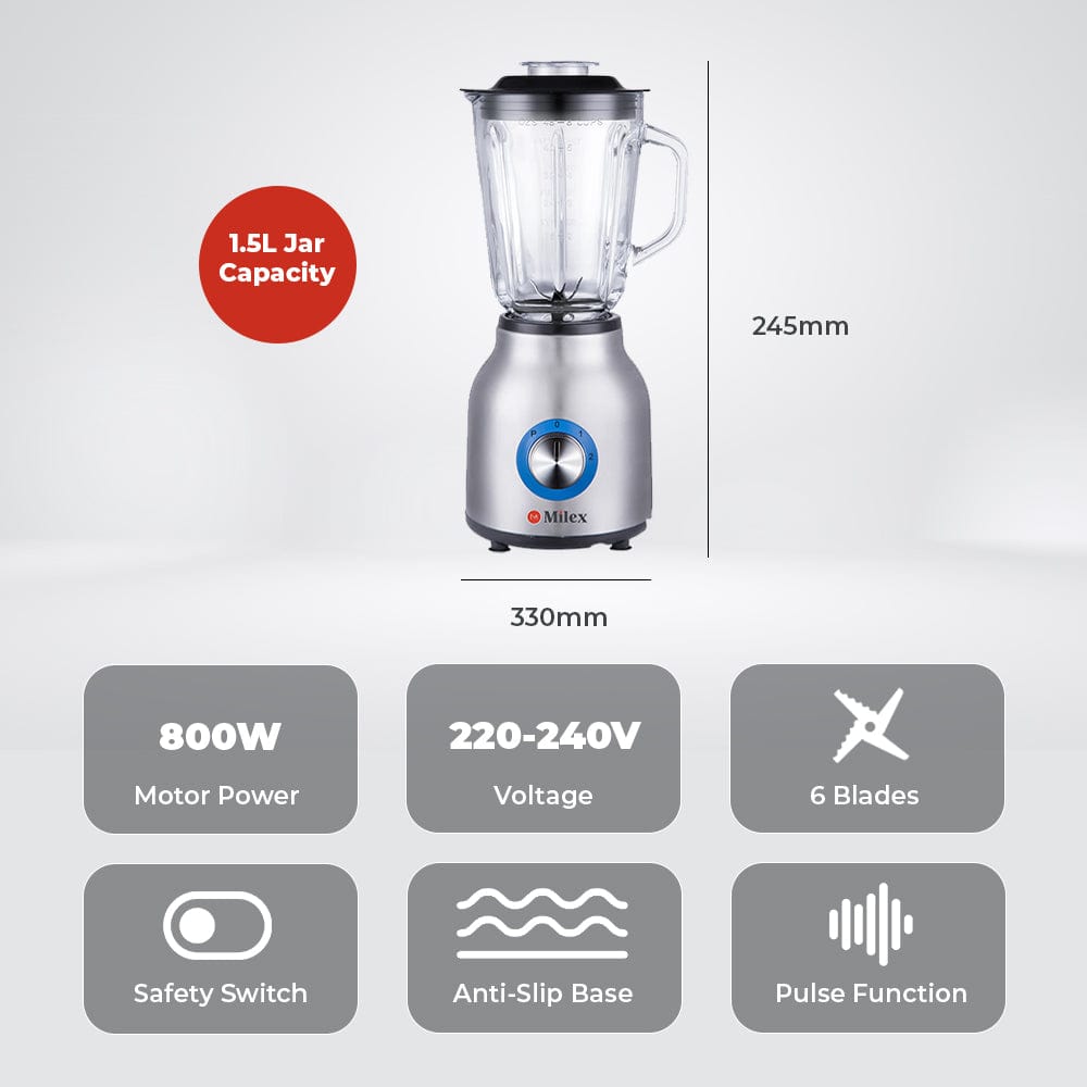 MILEX Blender Milex NutriMix Fusion MNM009