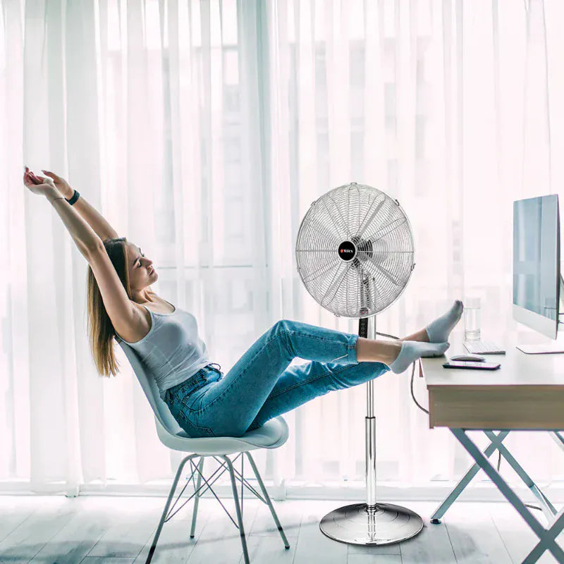 MILEX Fan Milex Pedestal  Fan SS MAF004 45CM